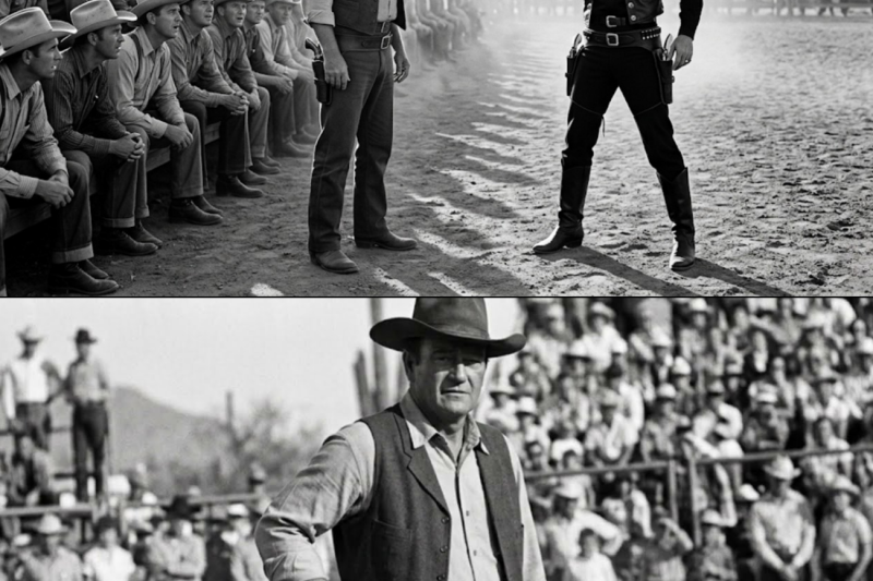 John Wayne Stood Silent When A Fast Draw Champion Called Him Out In 1959 — Then He Drew