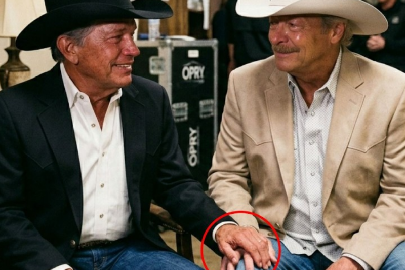 George Strait revealed live that Alan Jackson SAVED his career and his words STOPPED everything.