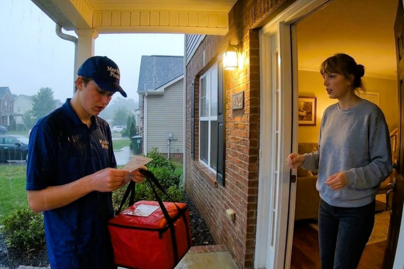 Pizza Delivery Teen Rings Wrong Doorbell — Taylor Swift’s Response Will Make You CRY