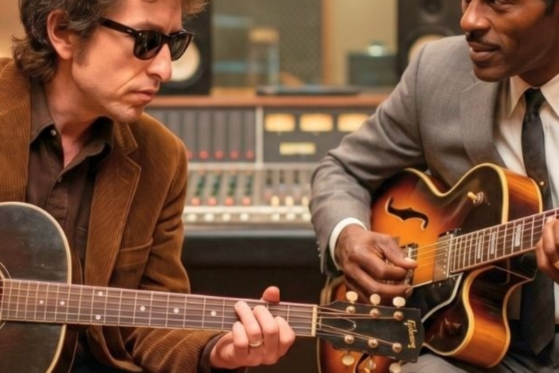 The Day Bob Dylan Confessed His Biggest Secret to Chuck Berry—And Changed Music History