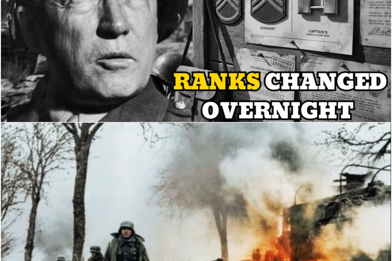Why Patton Promoted Sergeants to Captains Overnight