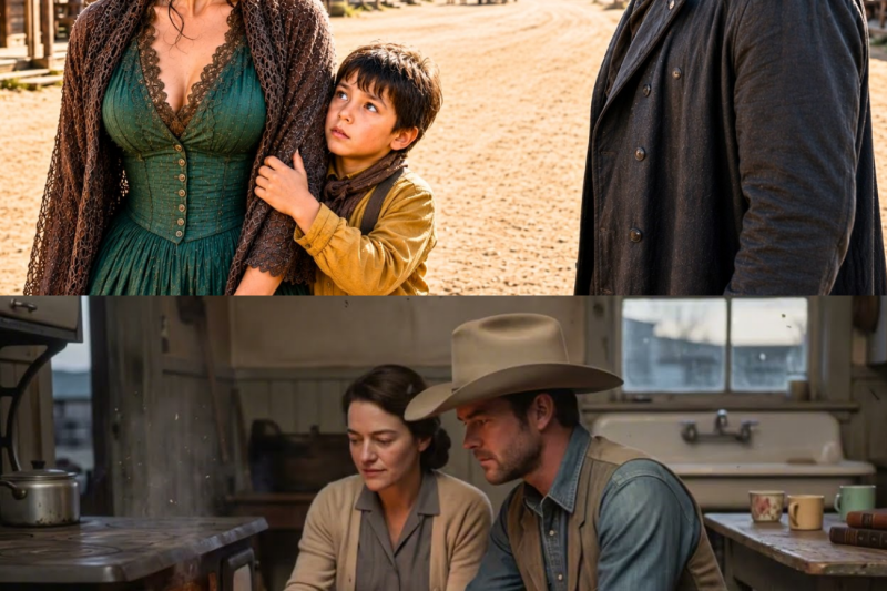 His Son Asked Her Not to Leave — The Cowboy Did Not Say a Word and Said Everything