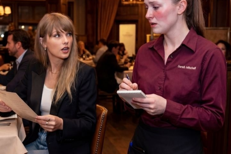 Taylor Swift saw childhood dance partner as waitress—what she did next shocked entire staff!