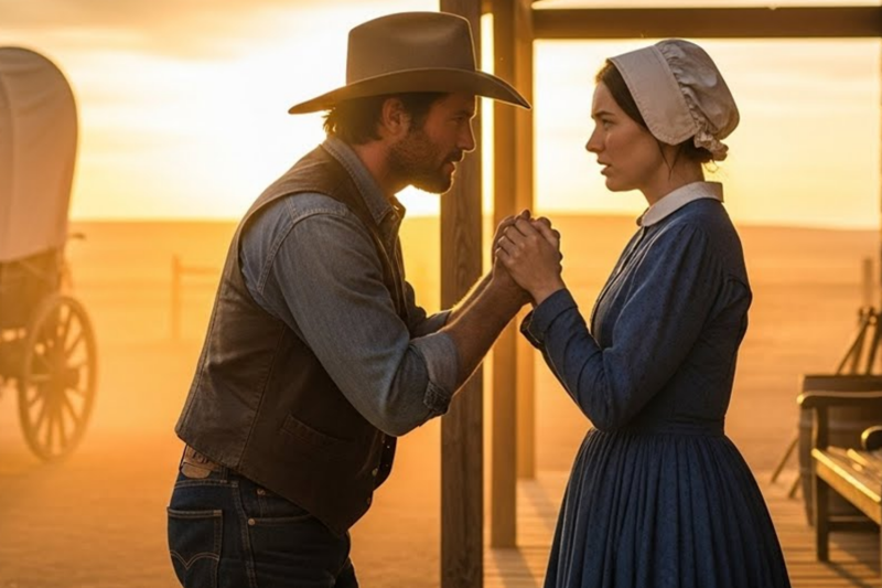 Mail Order Bride Arrived Terrified, But The Cowboy Whispered “Fear Has No Place In Our Home”