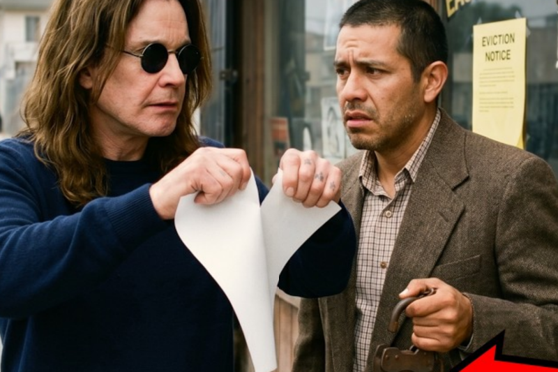 Ozzy Osbourne Saw A Bailiff Padlock His Childhood Record Shop — Then Tore The Notice And Paid Cash