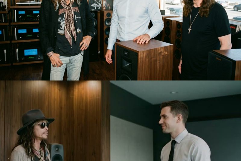 A Salesman Told Steven Tyler “Your Ears Aren’t Trained Enough” — Ozzy Osbourne Was Right Behind Him
