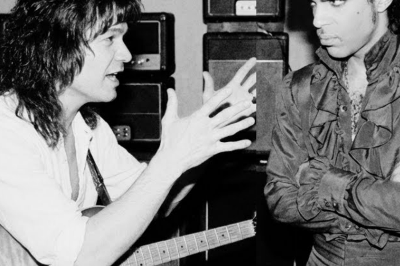 Eddie Van Halen Told PRINCE to STOP Playing “Purple Rain”-What Happened Next SHOCKED the Music World