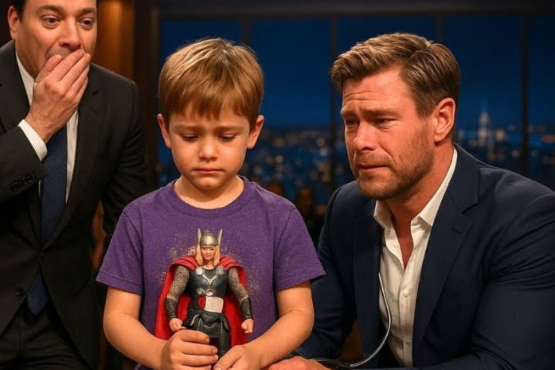 Jimmy Fallon Stunned When Chris Hemsworth Stops Interview After Hearing This Heartbeat Sound!