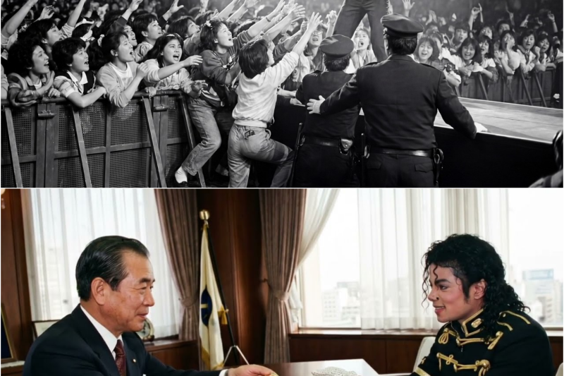 450,000 Japanese Fans Lost Their Minds — Officials Named Michael Jackson A TYPHOON