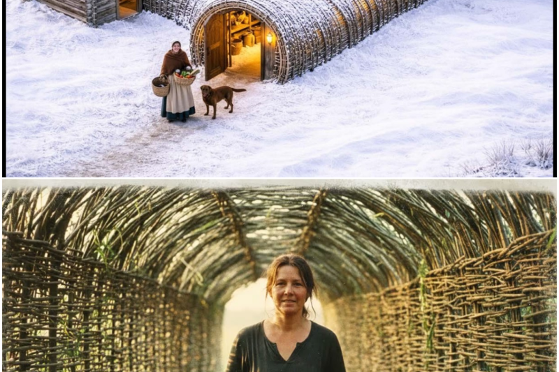 They Ridiculed the Tunnel She Built From Saplings — Until Winter Nearly Killed Them All