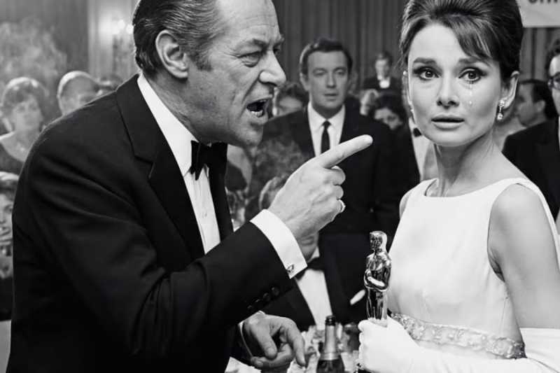 Rex Harrison Called Audrey Hepburn a “FAKE” in Front of 200 People—Her Response Put Him on His KNEES
