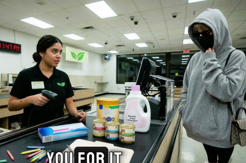 Teen Grocery Cashier Scans Taylor Swift’s Weird Shopping List — What She Bought Will SHOCK You