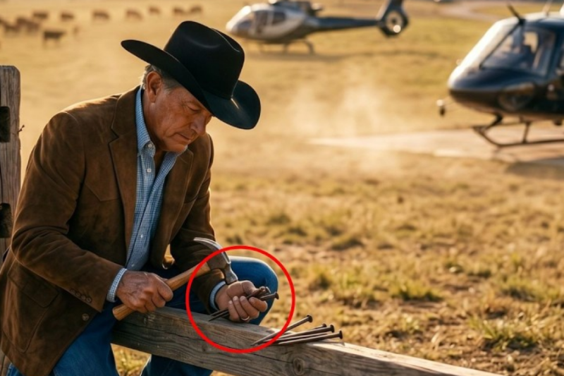 They thought he was just a country singer in the countryside but George Strait showed the billionair