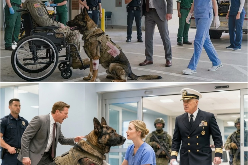 “Don’t Touch That K9 Dog!” Rookie Nurse Was Fired — Then Navy SEALs Stormed In