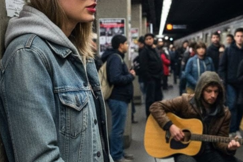Taylor Swift in DISGUISE Heard Homeless Teen Singing in Subway — What She Did Next Changed His Life