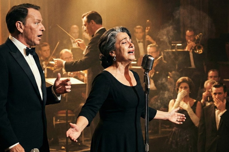 MYSTERIOUS Woman Joined Frank Sinatra on Stage — Her Voice Made Him STOP Mid-Song