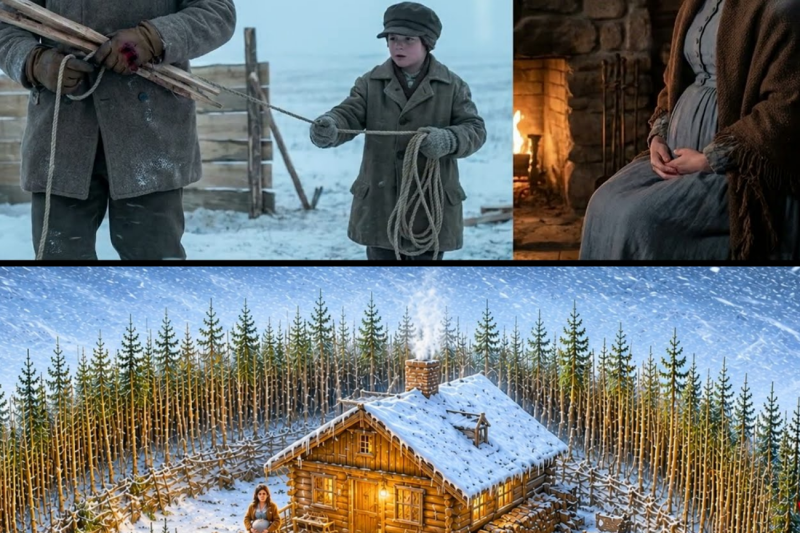 They Said Planting Trees Around His Cabin Was Crazy — Until Winter Turned Them Into a Fortress