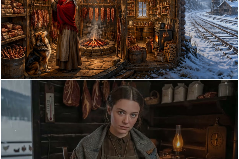 She Dried Meat While They Laughed—When Winter Came Early, She Was the Last One Who Could Feed Them