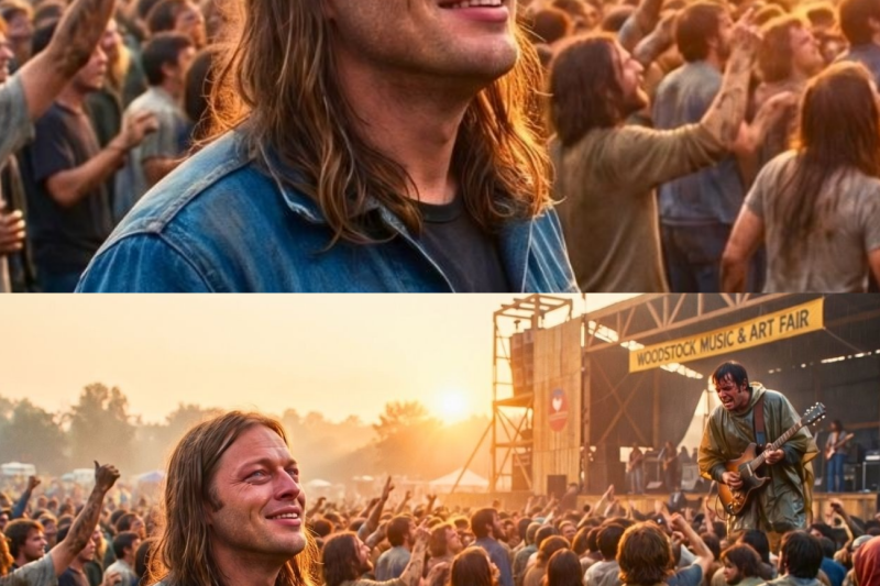 DAVID GILMOUR told him ‘Don’t cut the strings’ – then a 38-year-old Woodstock secret came to light.