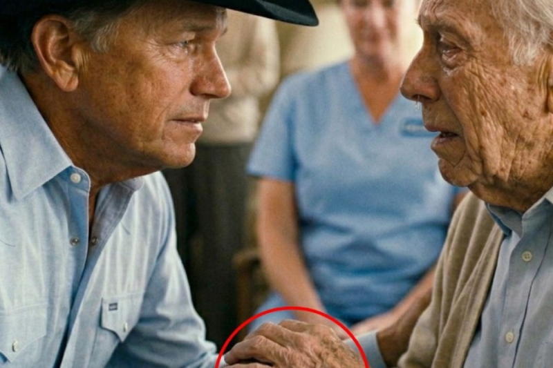 An elderly man was singing “Famous Last Words of a Fool” in a nursing home when George Strait walked