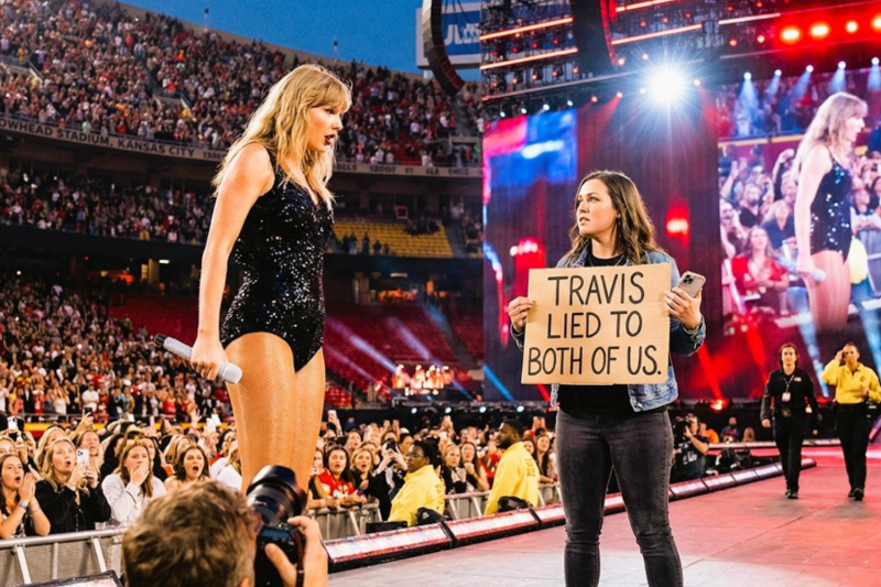 Travis Kelce’s EX Crashes Taylor’s Concert —What She Reveals About Their Relationship Will SHOCK You