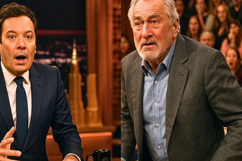 Jimmy Fallon SHOCKED When Robert De Niro Suddenly Stands Up After Hearing This Word