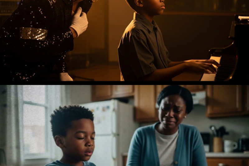 A Blind 11-Year-Old Played Michael Jackson’s Melody Back From Memory — Michael Froze and Left the Room