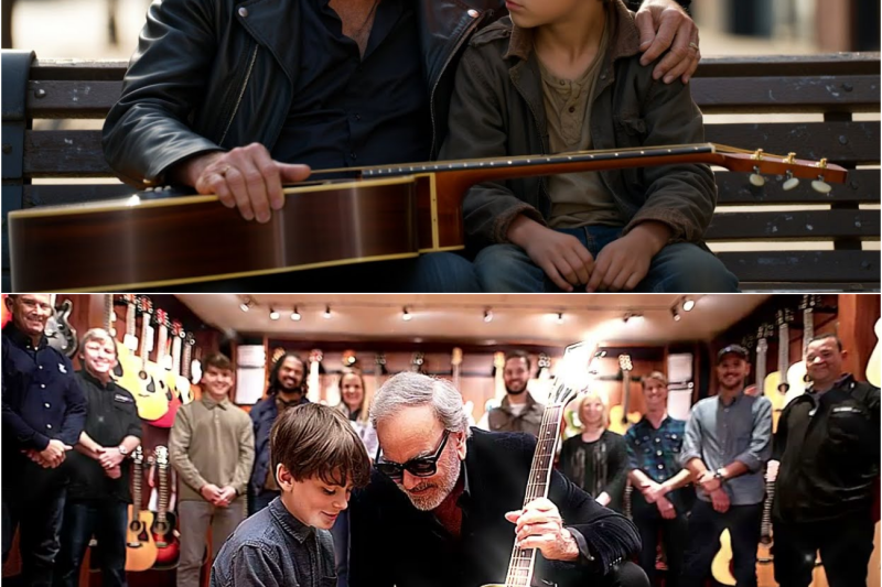 An orphan boy was playing “Cracklin’ Rosie” on the street — when suddenly Neil Diamond appeared.