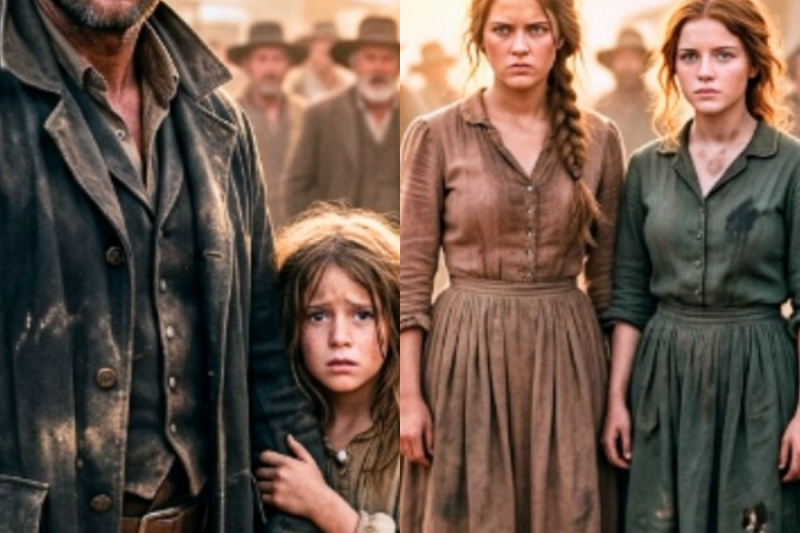 Angry Cowboy Bought 4 Sisters At Auction — What They Built Together Shocked The West