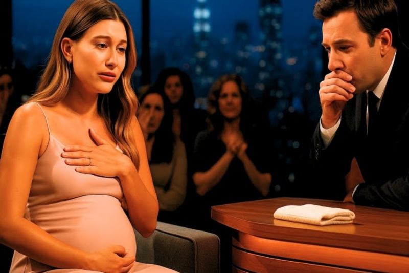 Jimmy Fallon in Tears as Hailey Bieber Opens Up About Becoming a Mom