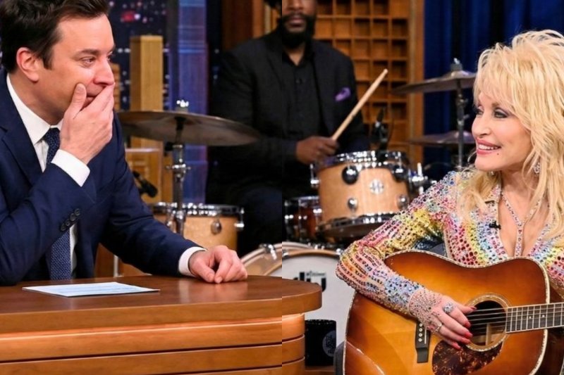 Dolly Parton Sang a Song She Wrote for Fallon’s Daughters — He Heard It for the First Time