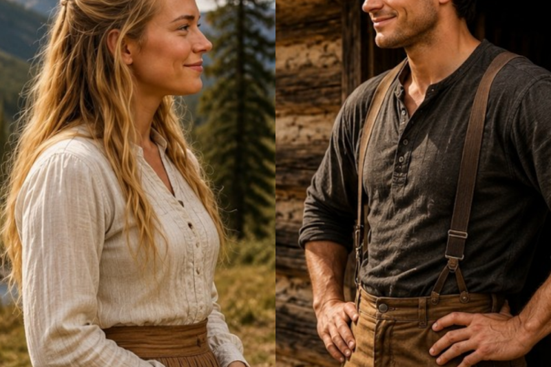 The Arranged Bride Arrived at His Cabin—But the Mountain Man Waited for Her Heart