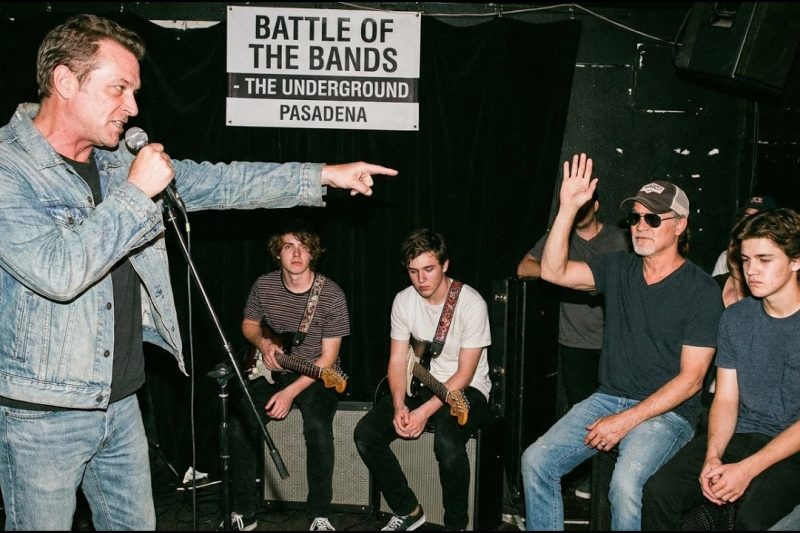 Battle of Bands Judge Challenged Audience Member to Show “REAL Guitar” — Eddie Van Halen Stood Up