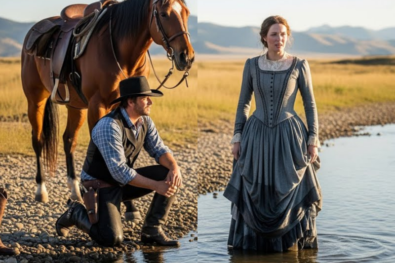 She Whispered “Please… Help Me!” — But When The Rancher Lifted Her Up, His Blood Ran Cold