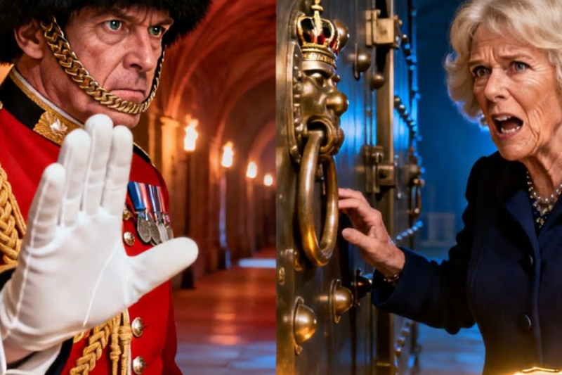 A sentry blocked Camilla from the Queen’s vault to protect Kate and George’s inheritance|best story