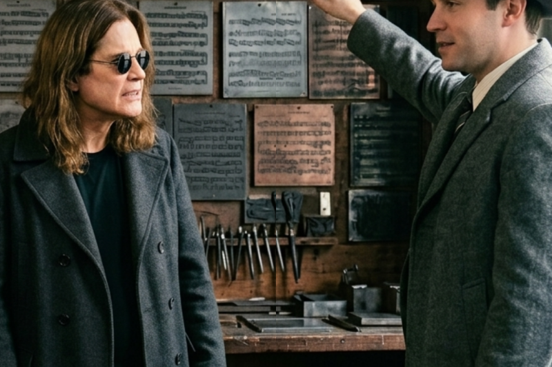 The Secret Encounter That Saved a Legacy: When a Rock Legend Entered a Fading Music Shop