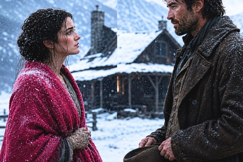 “Stay Till the Snow Clears,” He Told the Stranded Woman—By Spring He Asked Her to Stay for Good