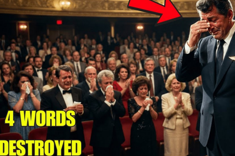 Dean Martin Took to the Stage 8 Days After Burying His Son Dean Martin’s 4 Words Moved 2400 People