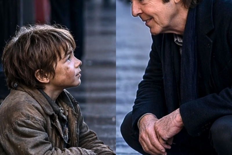 Homeless Kid Asked Paul McCartney for Just $1 — Seconds Later, Everything Changed