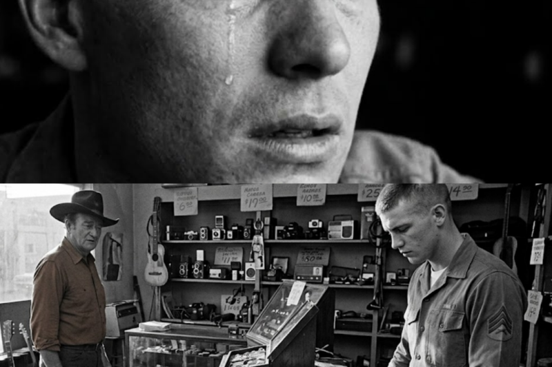 John Wayne Saw a Young Marine Selling His Medals at a Pawn Shop — What He Did Next