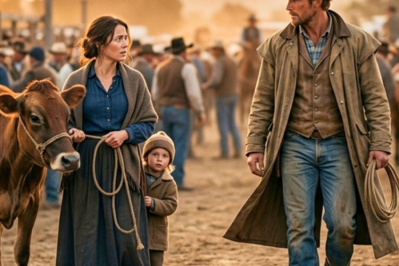 A Widow Sells Her Last Cow, But a Cowboy Buys It and Returns It With a Life-Changing Offer
