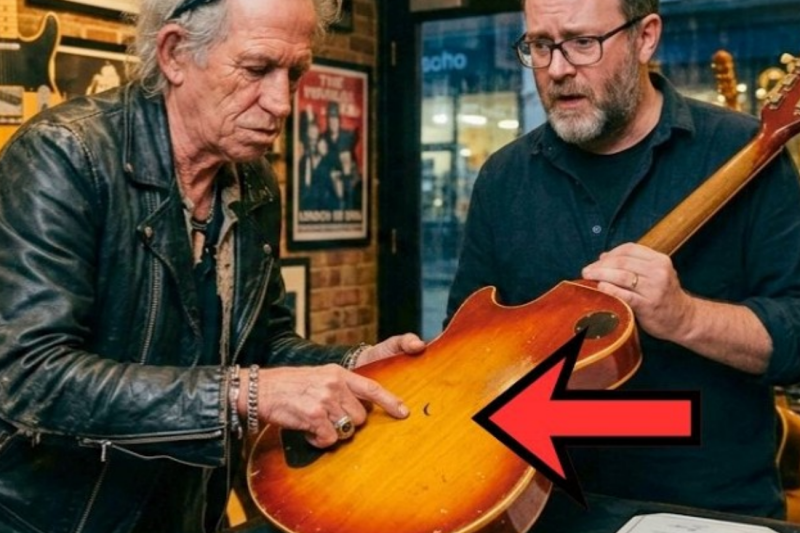 Shop Owner Told Homeless Guy He Can’t Afford £85,000 Guitar — Guy Was KEITH RICHARDS Buying His Own