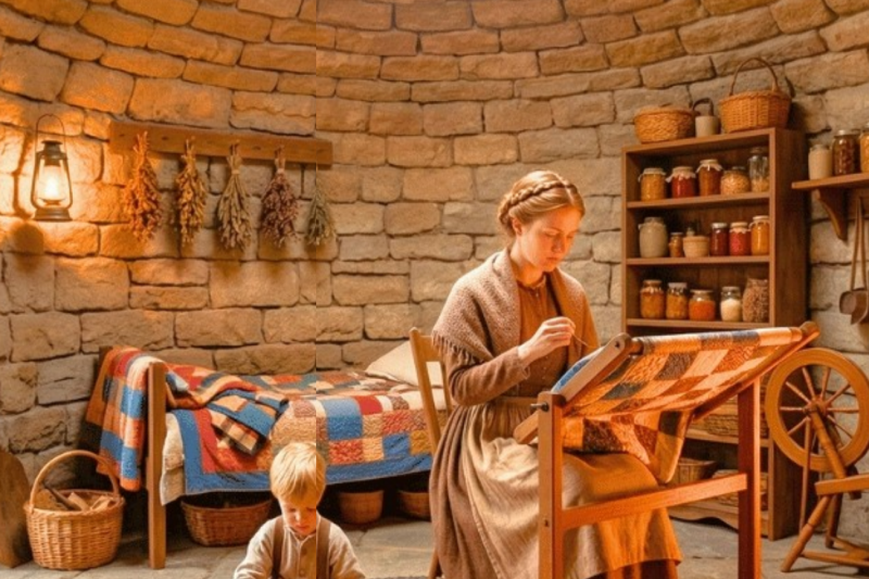 Parents In Law Kicked Her Out — So She Turned an Old Stone Cistern Into a Home