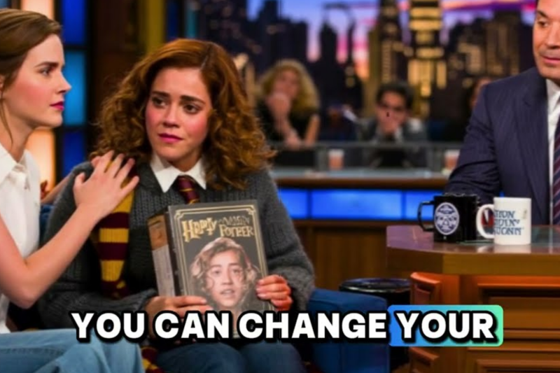 Jimmy Fallon SPEECHLESS When Emma Watson Stops Interview for Refugee Girl
