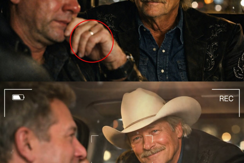 An Uber driver recognizes Alan Jackson and cries — what Alan does next lands him in the news.