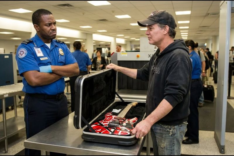 TSA Agent to Eddie Van Halen: “Yeah, and I’M Eddie Van Halen” — Then Saw His Guitar