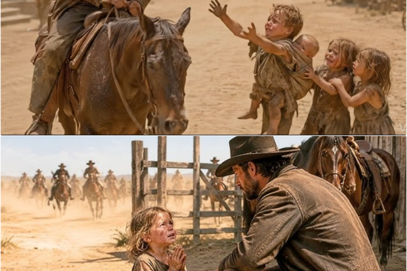 “Please Don’t Go…” He Held Onto the Cowboy — And the Cowboy Made a Life-Changing Choice