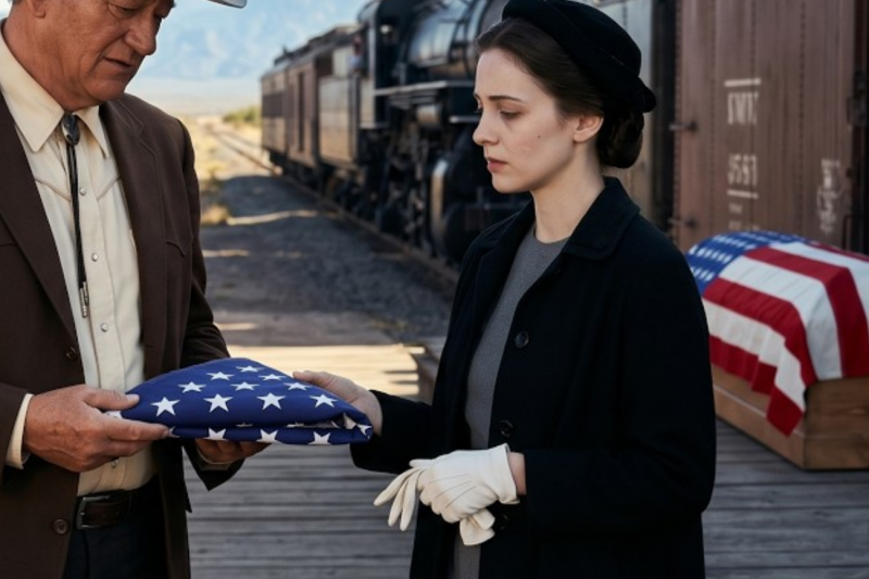The Secret in the Blue: How John Wayne Took Off His Coat, Fought Government Red Tape, and Carried a Fallen Soldier Home