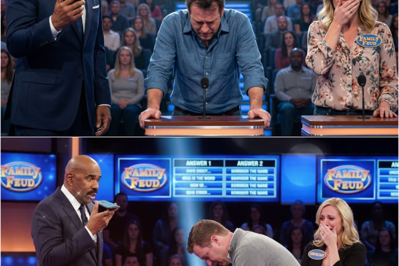 White contestant REFUSED to play against Black family — Steve Harvey’s response gave CHILLS…