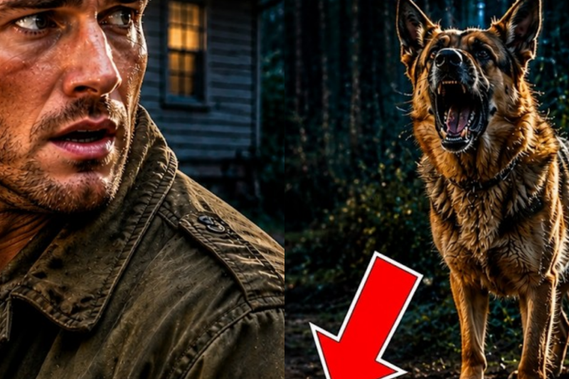 U.S. Marine Returns Home to Find His K9 Gone — One Bark From the Woods Changes Everything